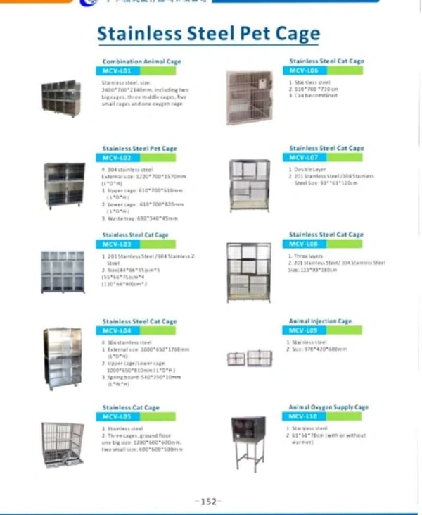Stainless Steen Pet Cage